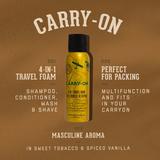 18.21 Carry on 4 in 1 Travel Foam - Tru Beauty Salon Services