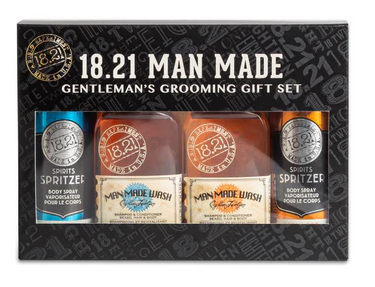 18.21 Gentleman's Grooming Kit - Tru Beauty Salon Services