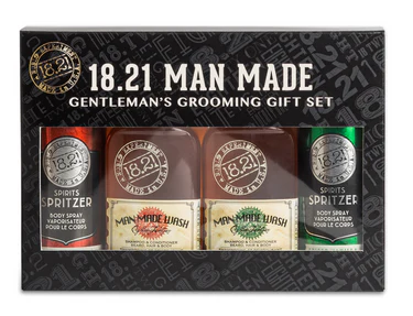 18.21 Gentleman's Grooming Kit - Tru Beauty Salon Services