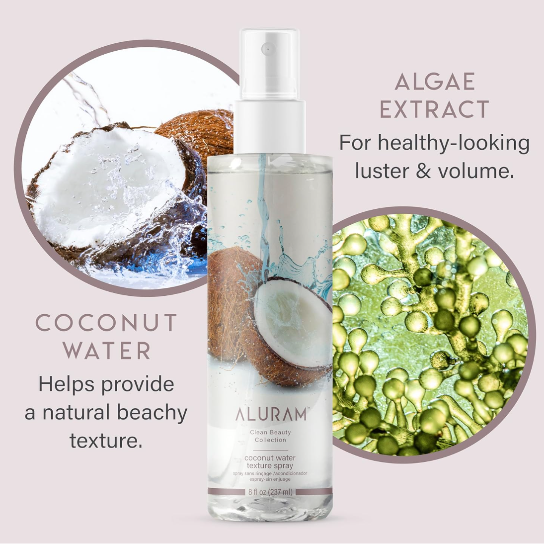 Aluram Coconut Texture Spray