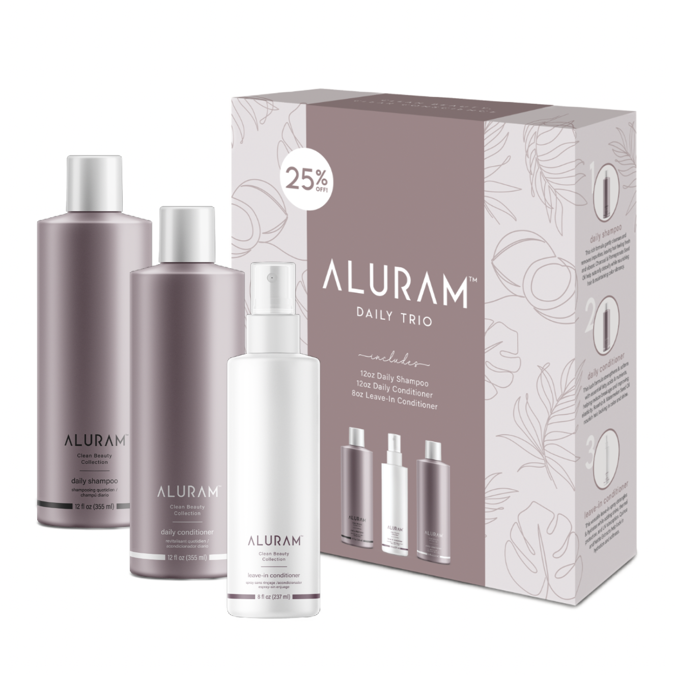 Aluram Daily Trio Box