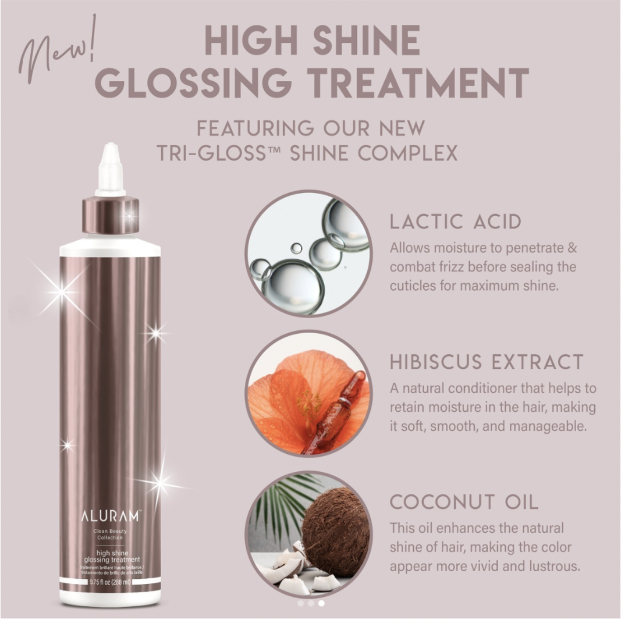 Aluram High Shine Glossing Treatment