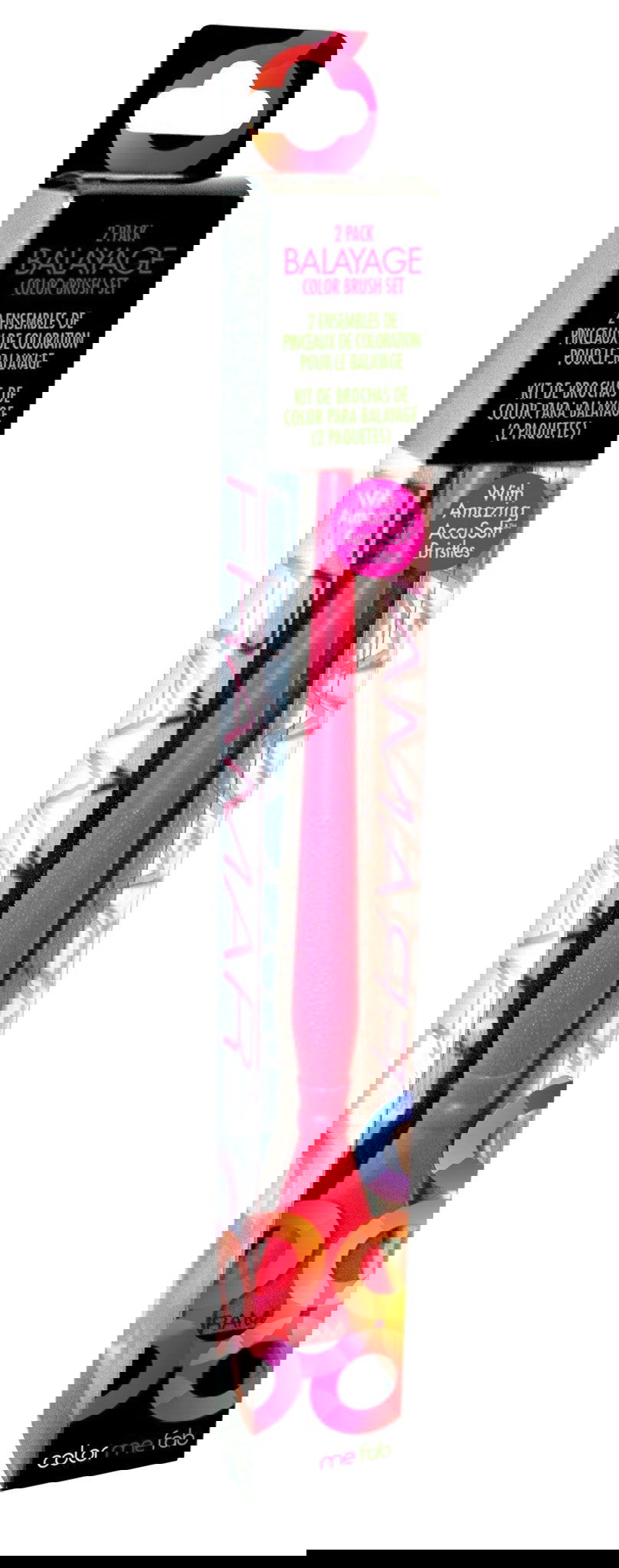 Color Me Fab 2 pack Balayage Brush Set - Tru Beauty Salon Services