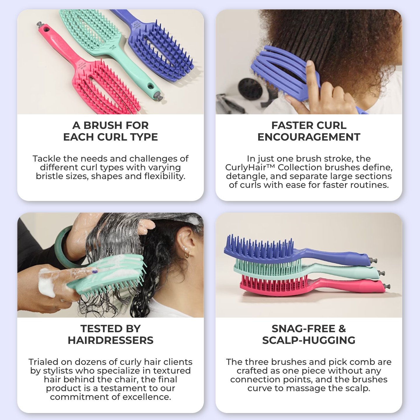 Olivia Garden CurlyHair Brush Collection