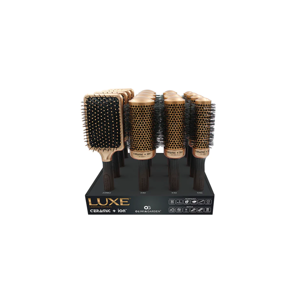OG Luxe Ceramic+Ion 16-pc Brush Display