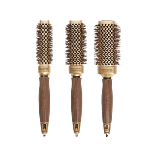 Olivia Garden NanoThermic Ceramic + Ion Square Shaper Brush