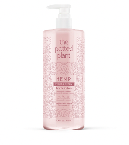 Potted Plant Plums & Cream Body Lotion - Tru Beauty Salon Services