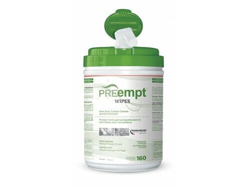Preempt (RTU) Disinfectant Wipes 160 - Tru Beauty Salon Services