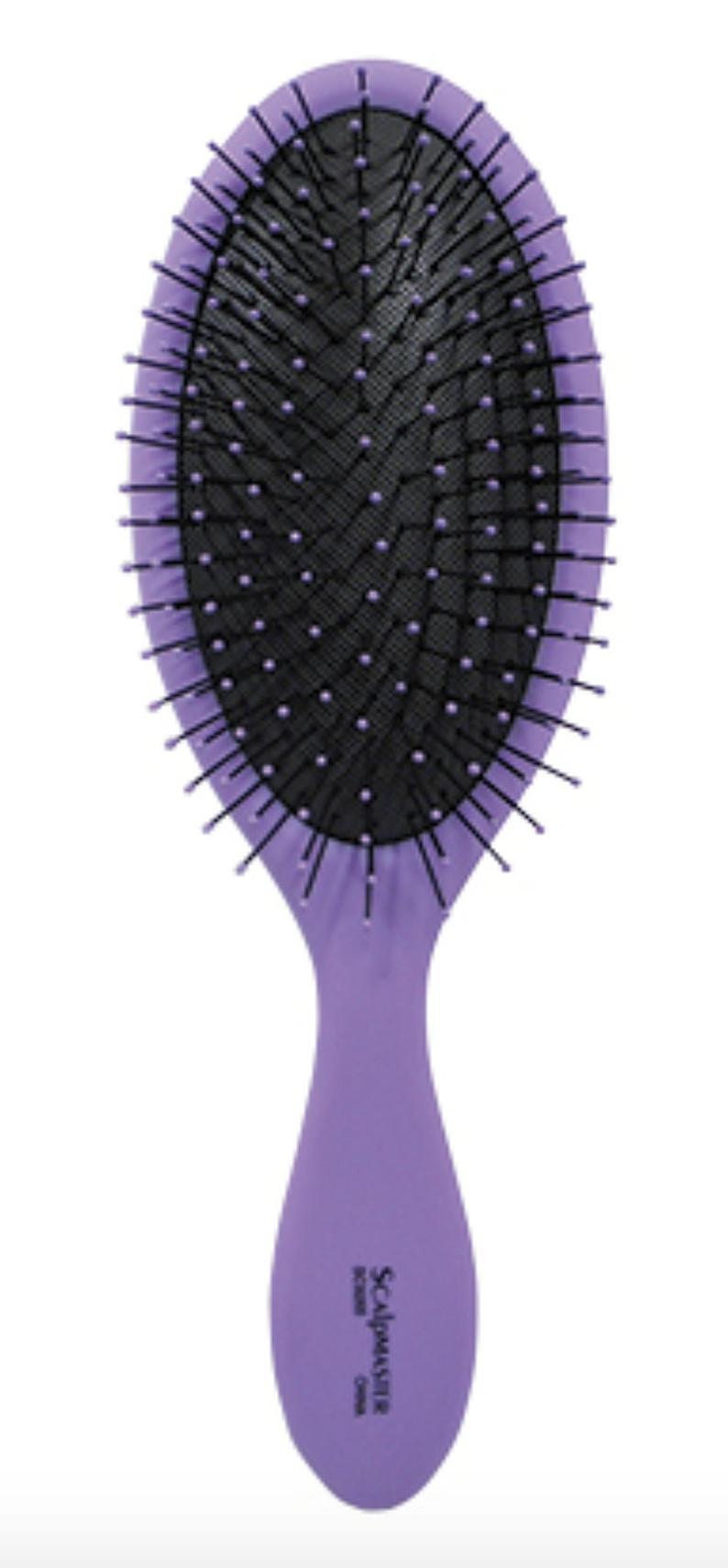 Scalp Master Detangling Brush - Purple - Tru Beauty Salon Services
