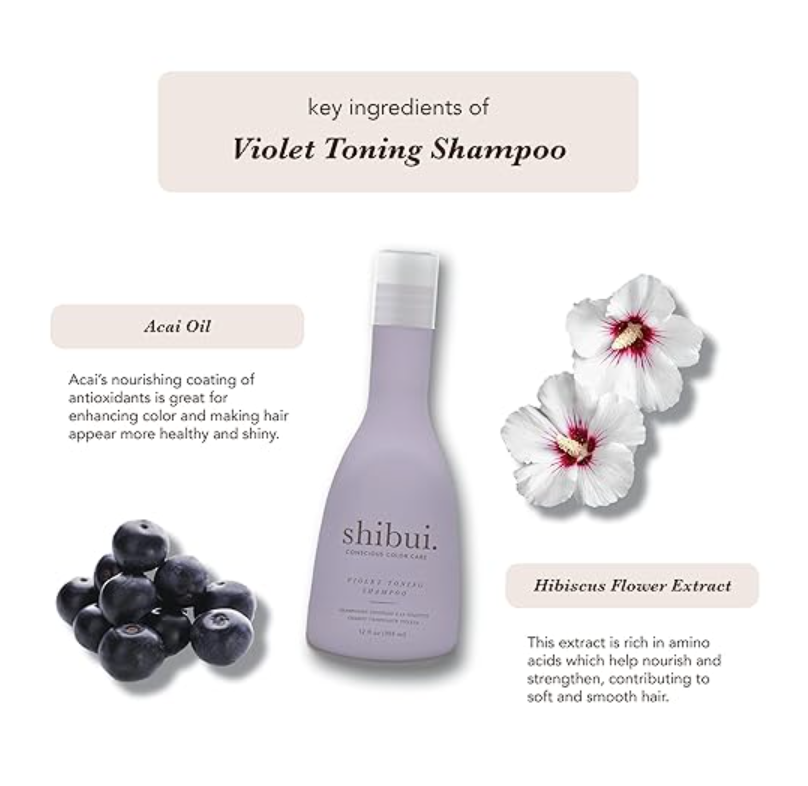 Shibui Violet Toning Shampoo