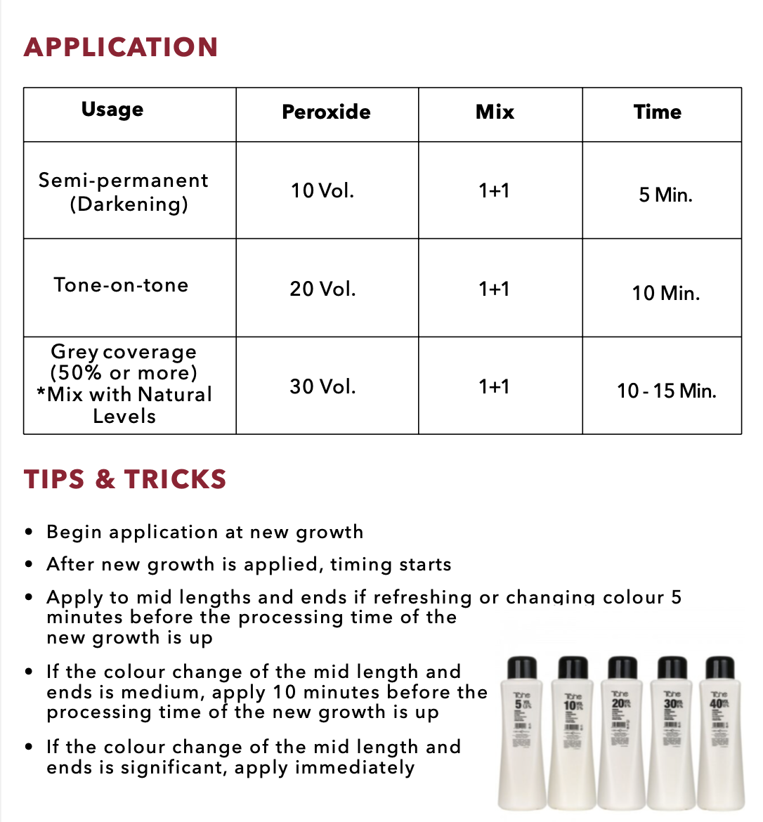 TAHE Lumiere Express 10 Minute Colour - Ash Series