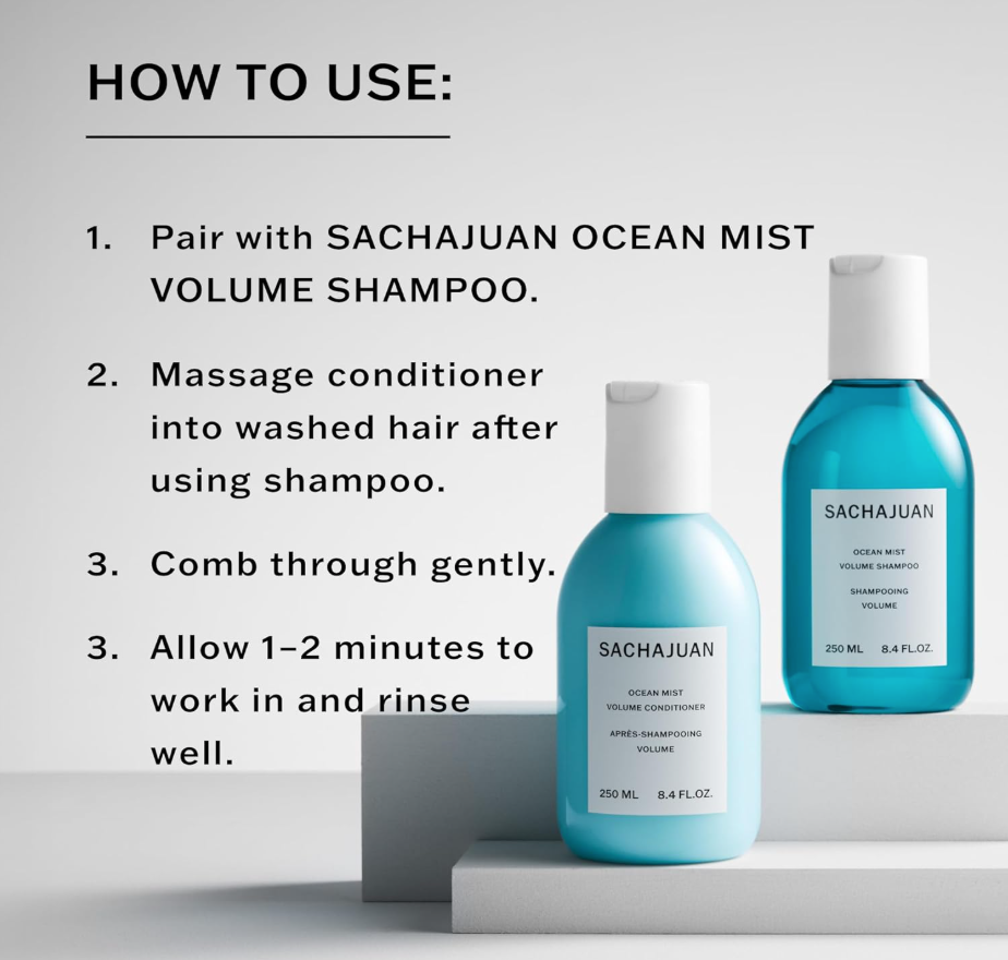 SACHAJUAN Ocean Mist Volume Conditioner