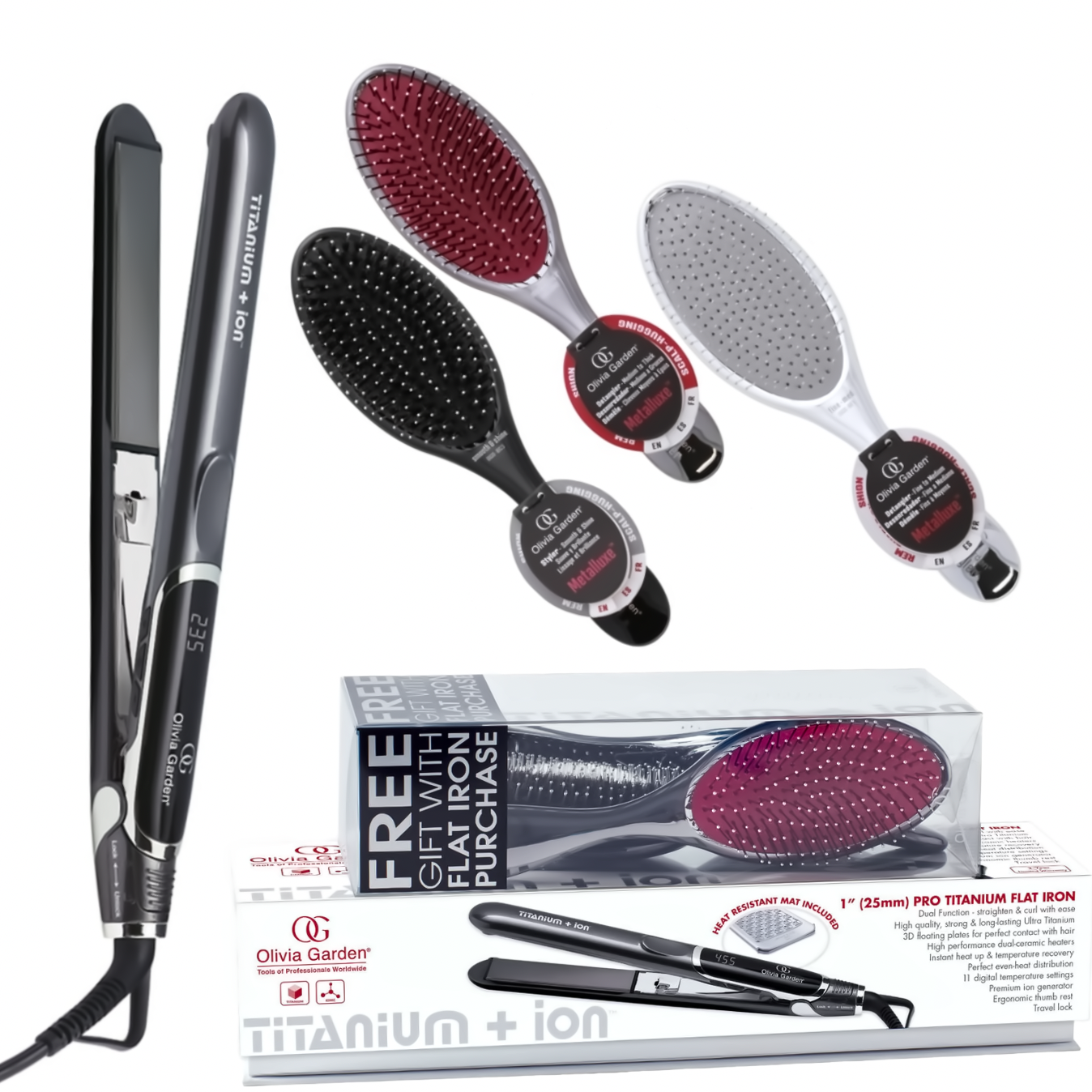 OG Titanium Flat iron