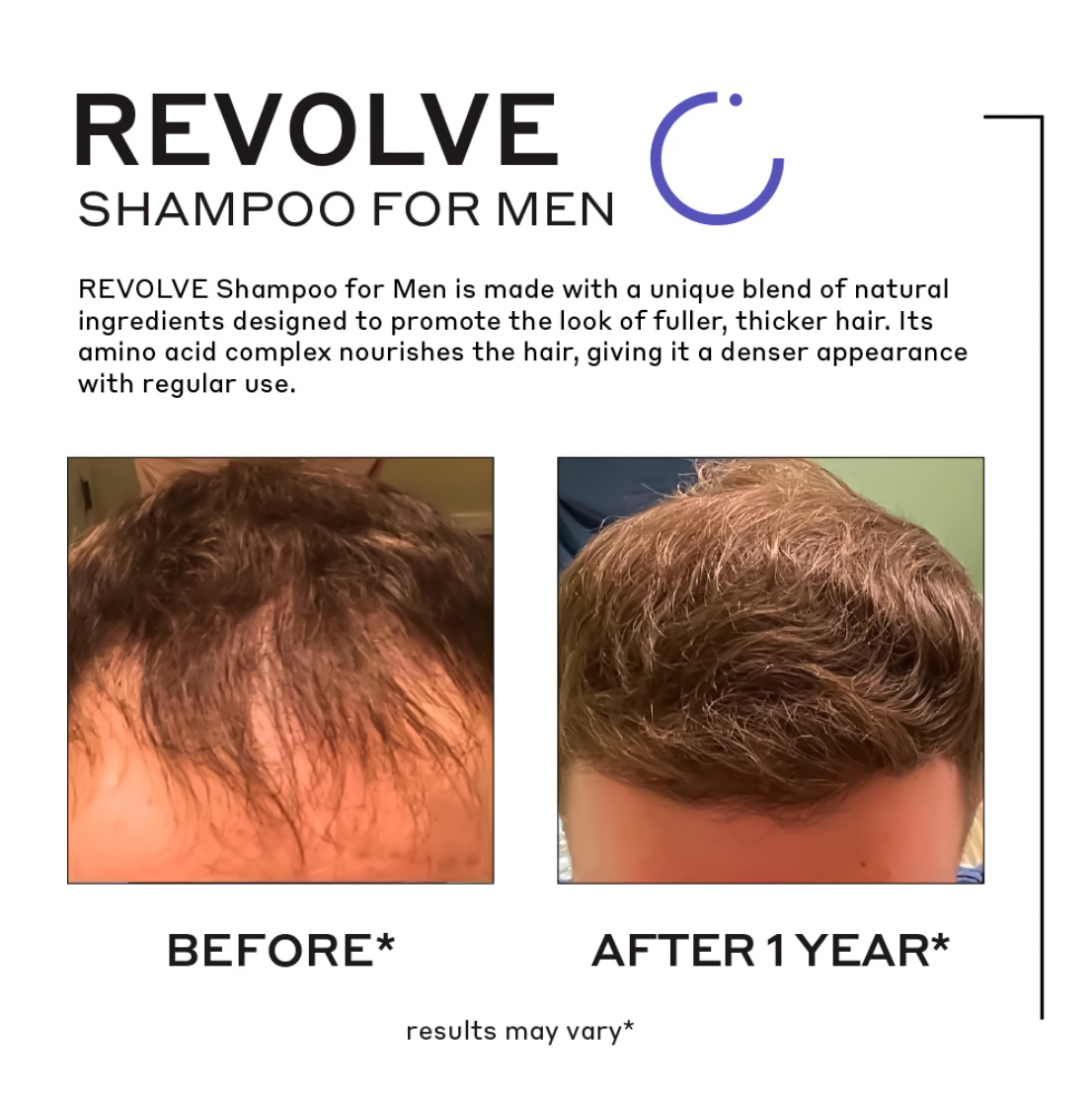 Revolve Men's Thickening Shampoo