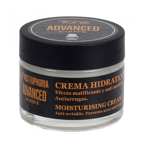 Tahe Advanced Barber Euphoria Facial Moisturizing Cream 50ml - Tru Beauty Salon Services