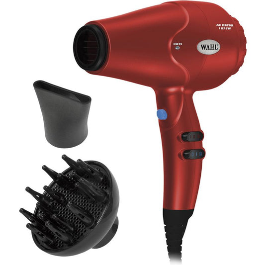 Wahl Compact Performance Dryer - Red - Tru Beauty Salon Services