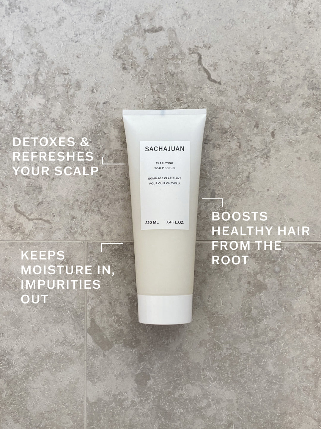 SACHAJUAN Clarifying Scalp Scrub 220ml