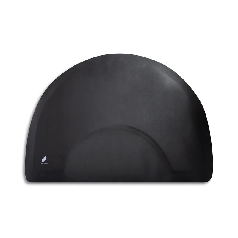 Lanvain Half-Circle Mat with Round Depression