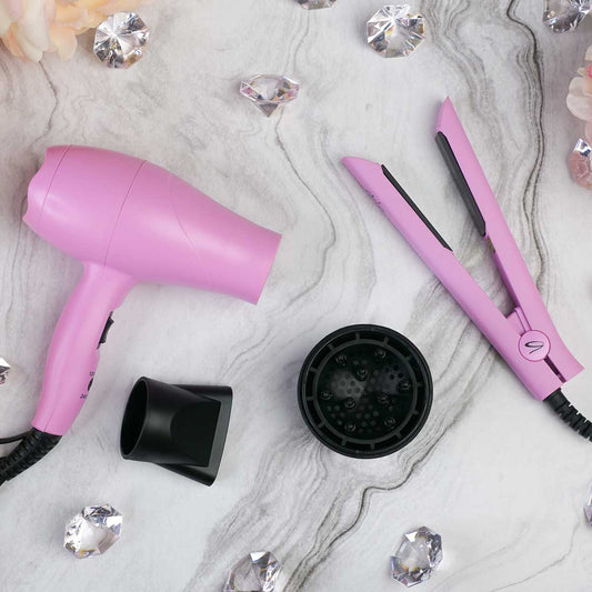Aria Beauty Mini Travel Set - Pink