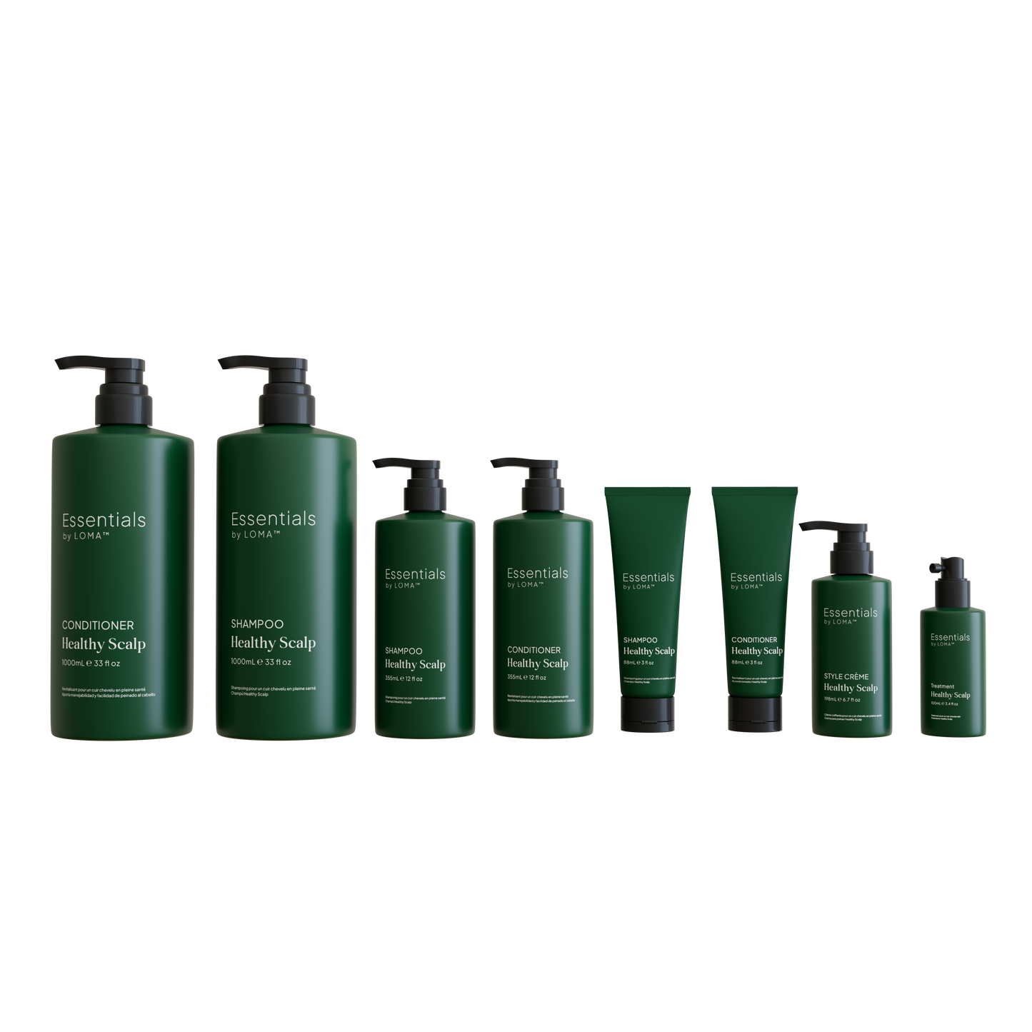 Loma Essentials Healthy Scalp Sample Trio