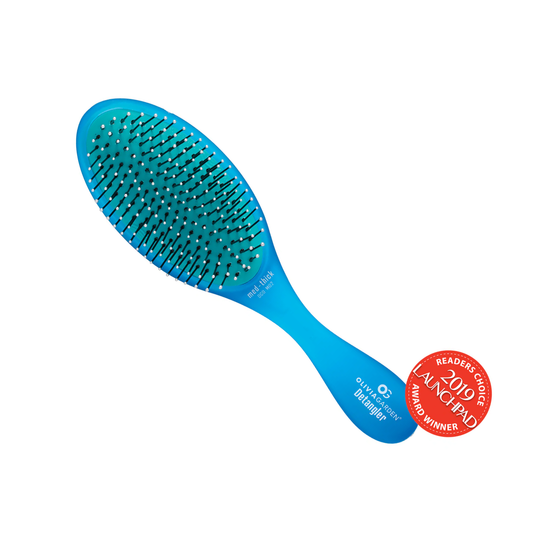 Olivia Garden Blue Medium-Thick Detangler