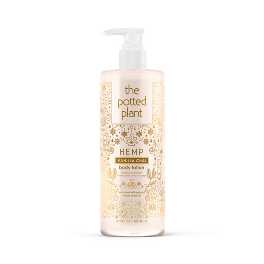 Potted Plant Vanilla Chai Body Lotion 16oz