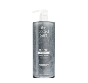 Potted Plant Charcoal Body Wash - Tru Beauty Salon Services