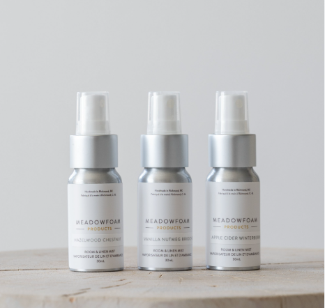 Meadowfoam Room Mist Trio Set