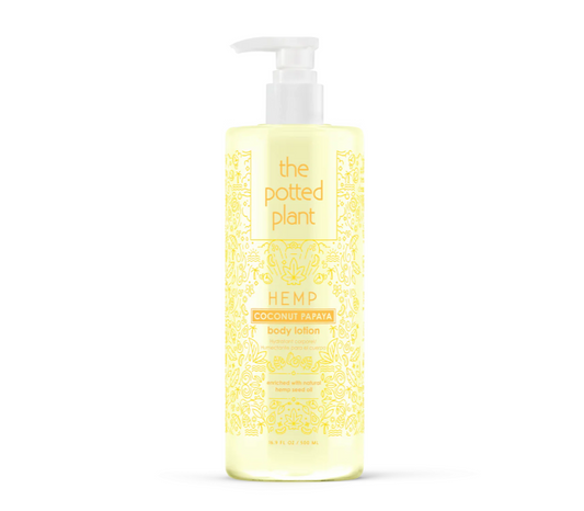 Potted Plant Coconut Papaya Body Lotion