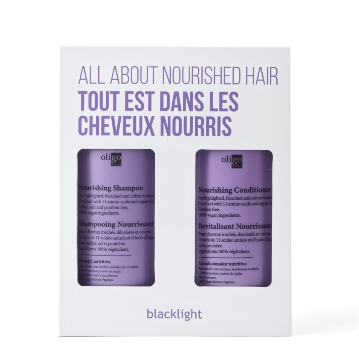 Blacklight All About Nourishing Hair Duo (250ml) 🇨🇦