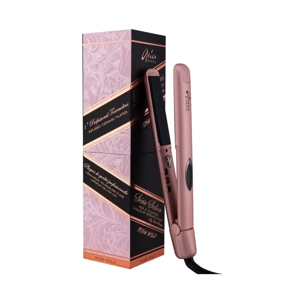 Aria Beauty Salon Series 1" Styler Tourmaline