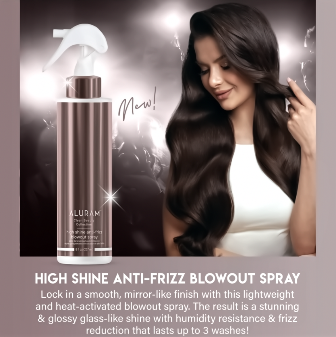 Aluram High Shine Blowout Spray