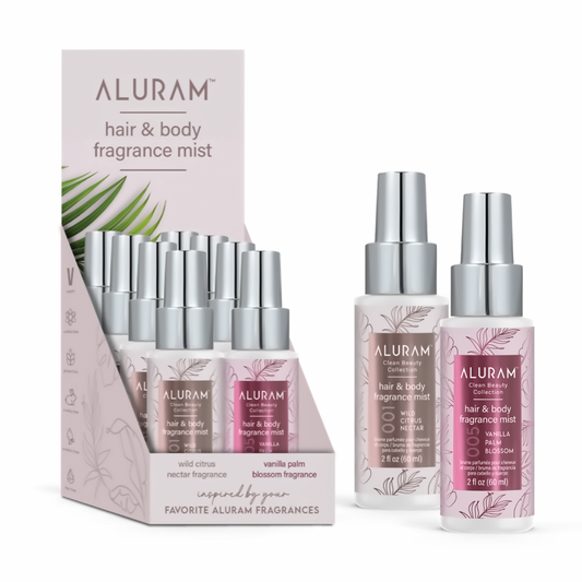 Aluram Hair & Body Mist Display Kit Bundle