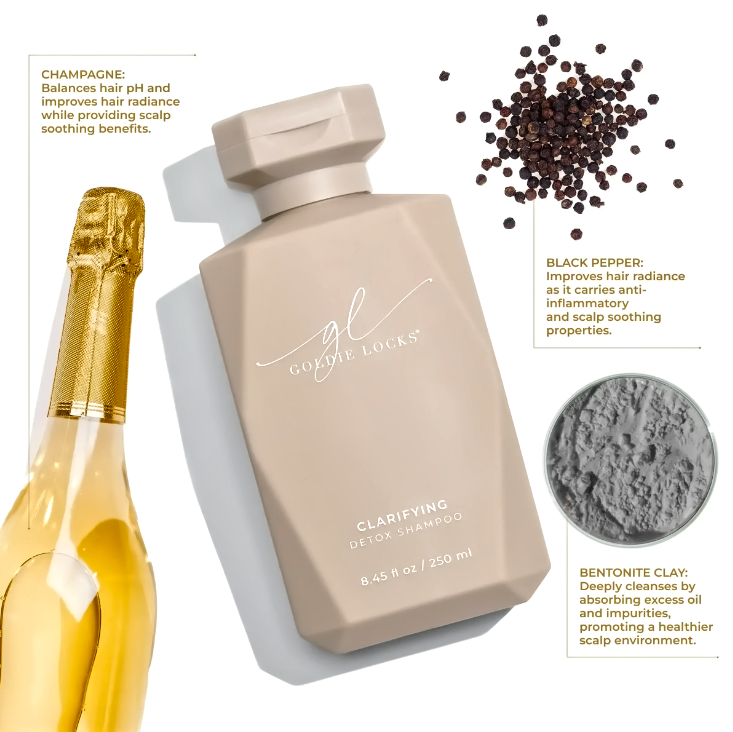 *COMING SOON* Goldie Locks Clarifying Detox Shampoo