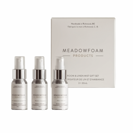 Meadowfoam Room Mist Trio Set