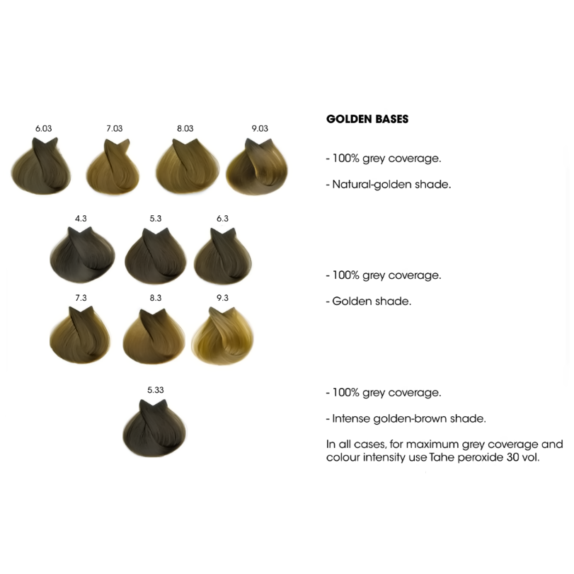 Tahe Lumiere Colour - Golden Base Series (.03/.3/.33)