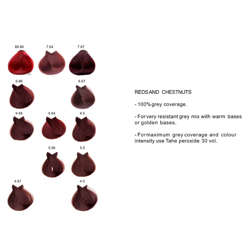 Tahe Lumiere Colour - Red & Chestnut Series (.5/.56/.64/.65.66/.67)
