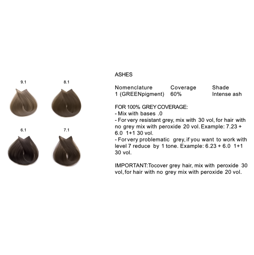 Tahe Lumiere Colour - Ash Series (.1)