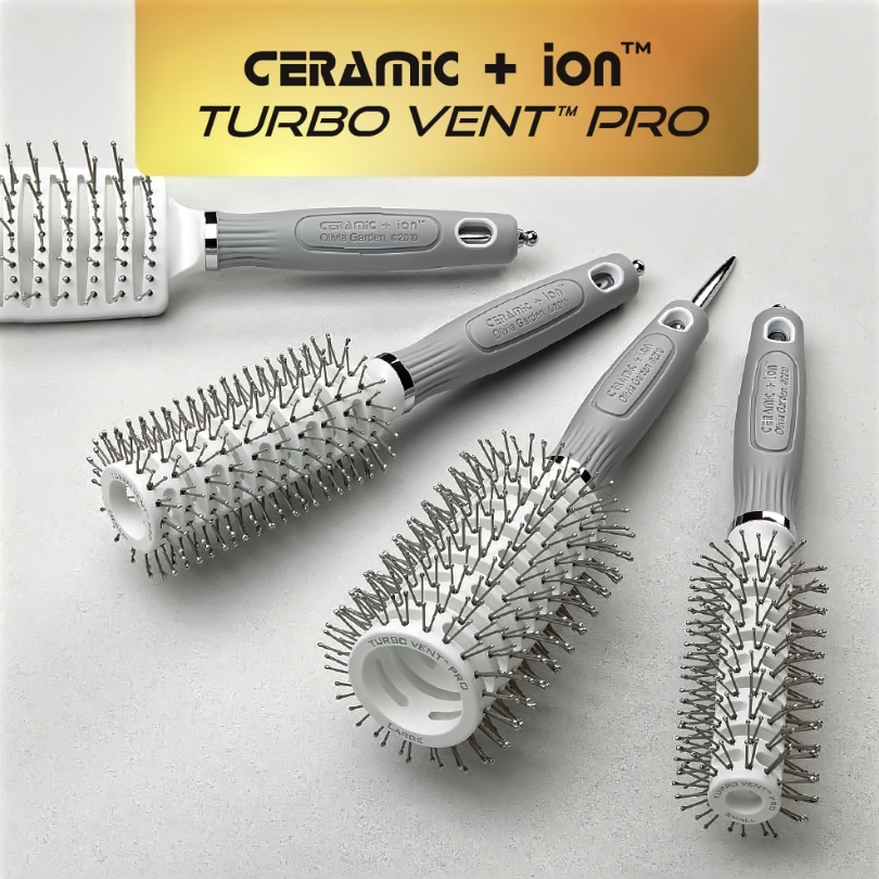 Olivia Garden Ceramic + Ion Turbo Pro Vent Brush