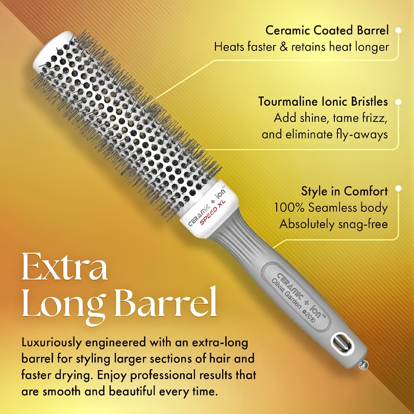 Olivia Garden Ceramic + Ion Speed XL Brush
