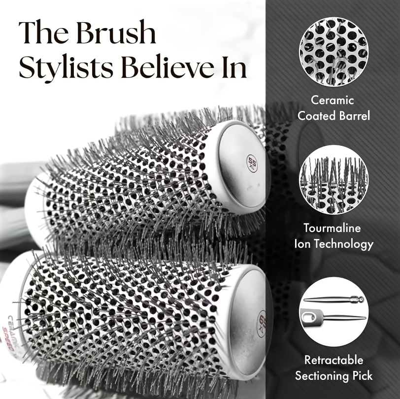 Olivia Garden Ceramic + Ion Speed XL Brush