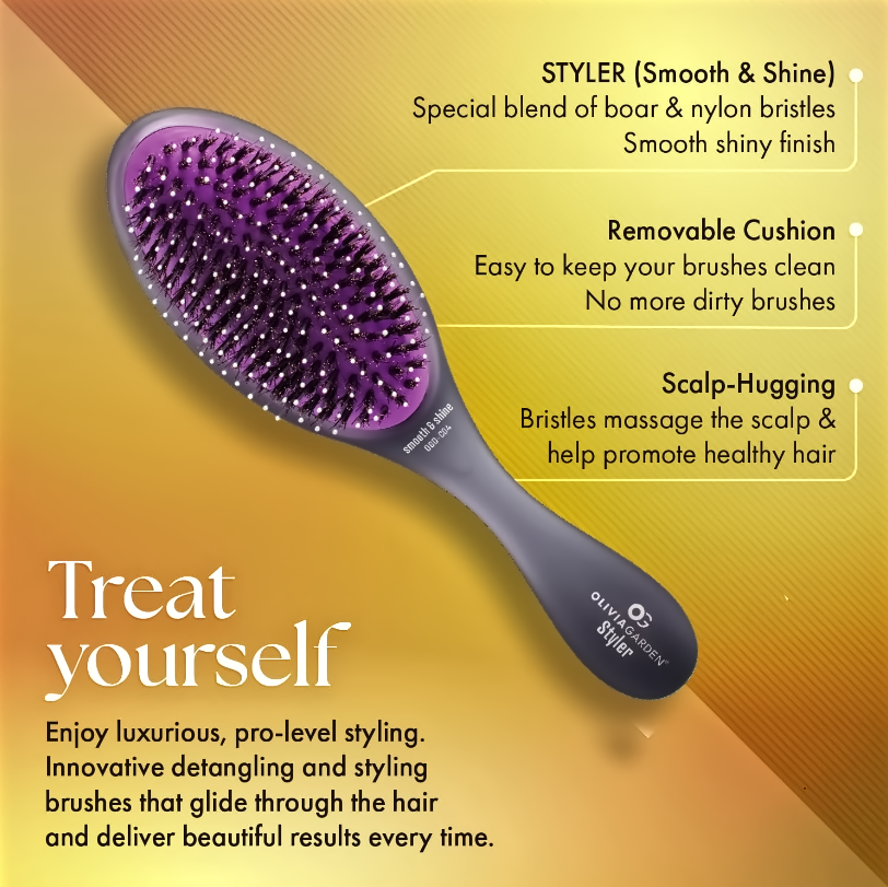 Olivia Garden Styler Smooth & Shine Brush