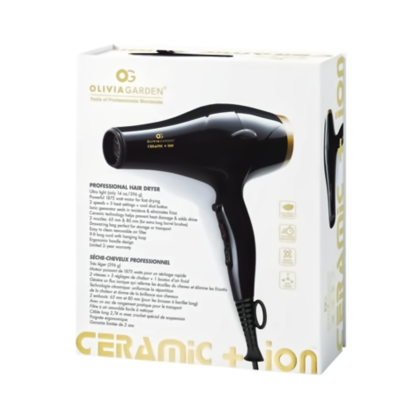 OG Ceramic+Ion Hairdryer