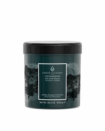 Urban Alchemy Opus Magnum Salt Scrub Cleanse 1 Litre - Tru Beauty Salon Services