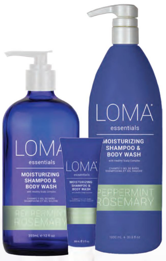 LOMA ESSENTIALS Moisturizing Shampoo & Body Wash