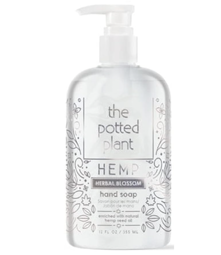 Potted Plant Herbal Blossom Hand Soap 12oz