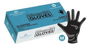 Olivia Garden Disposable Gloves 100 Piece Box (Latex Free)